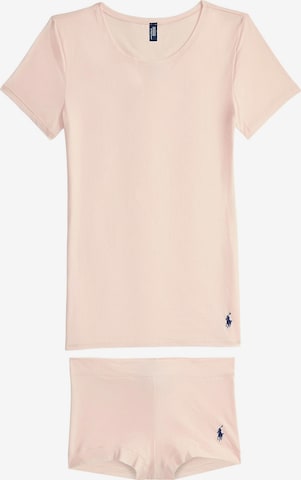 Polo Ralph Lauren Shorty ' Club Cotton ' in Pink: Vorderseite