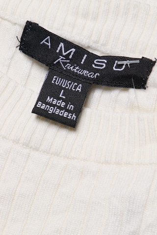 Amisu Longsleeve-Shirt L in Weiß