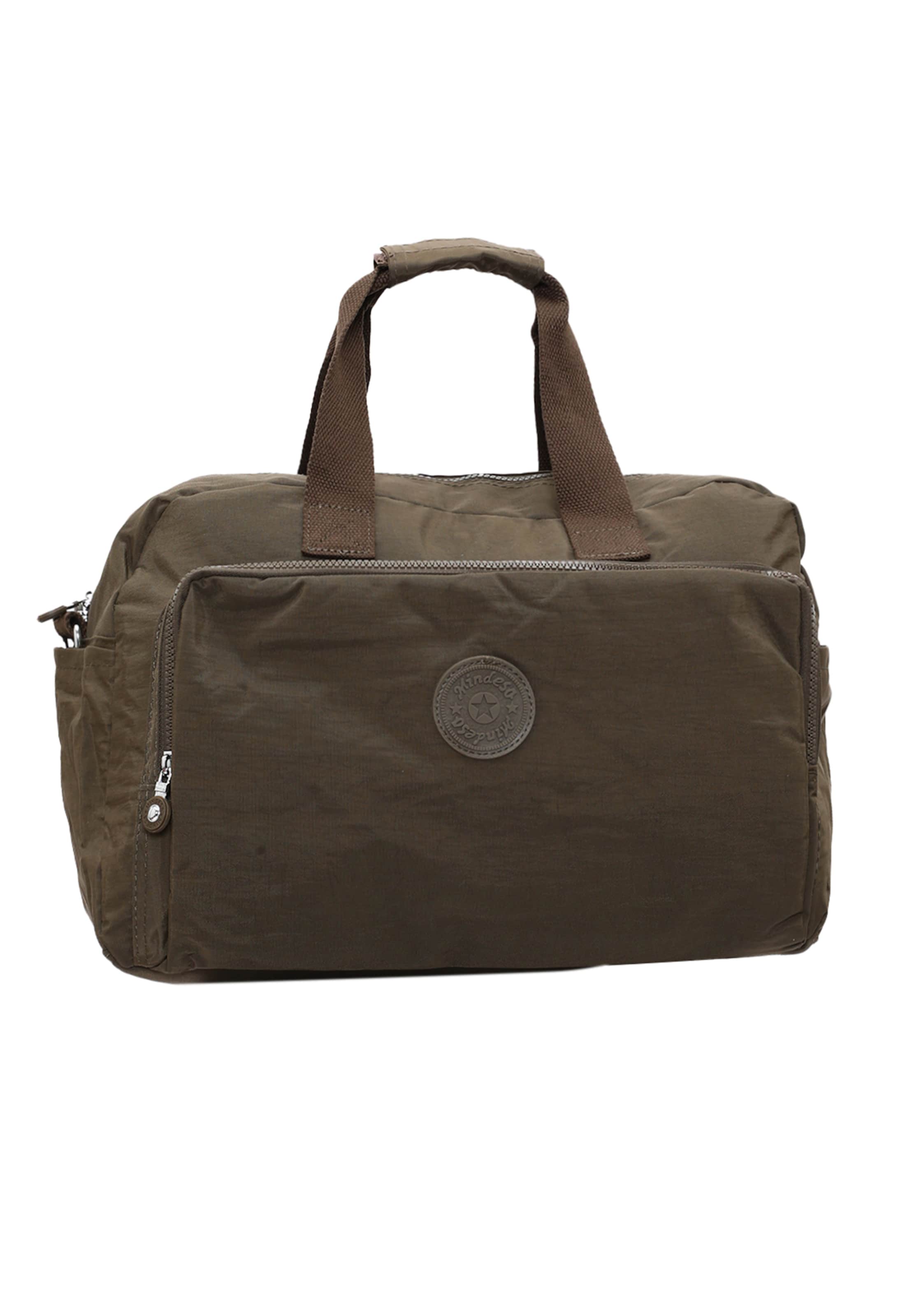 Mindesa - Mala de viagem em castanho: frente