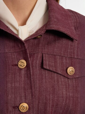 Ana Alcazar Between-season jacket 'Enlisary' in Purple