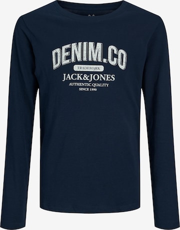 Jack & Jones Junior Shirts i blå: forside