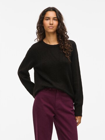 Pull-over 'VILORY' VILA en noir : devant
