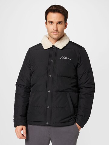 HOLLISTER Jacke in Schwarz: Vorderseite