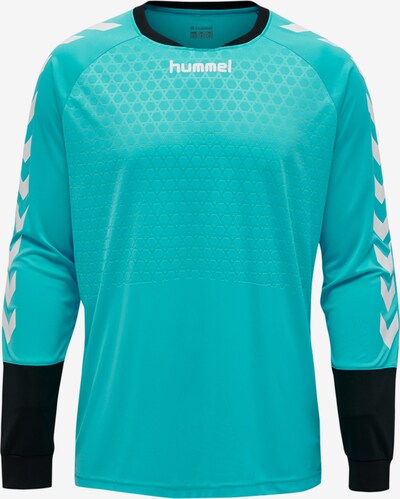 Hummel Maillot en turquoise / noir / blanc, Vue avec produit