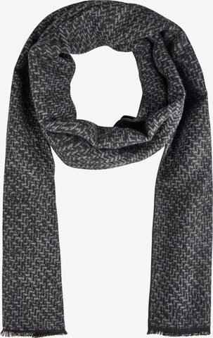 HECHTER PARIS Scarf in Black: front