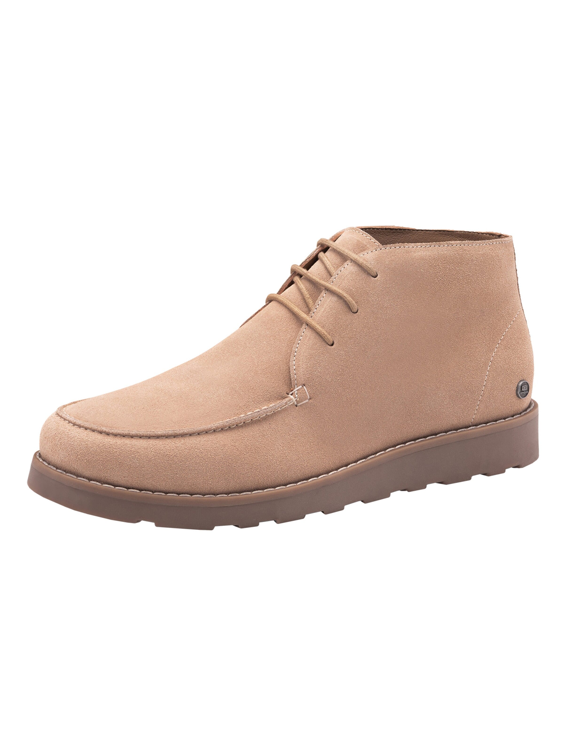 Ombre Chukka Boots in Beige: front