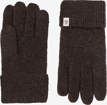 Gants Roeckl en marron : devant