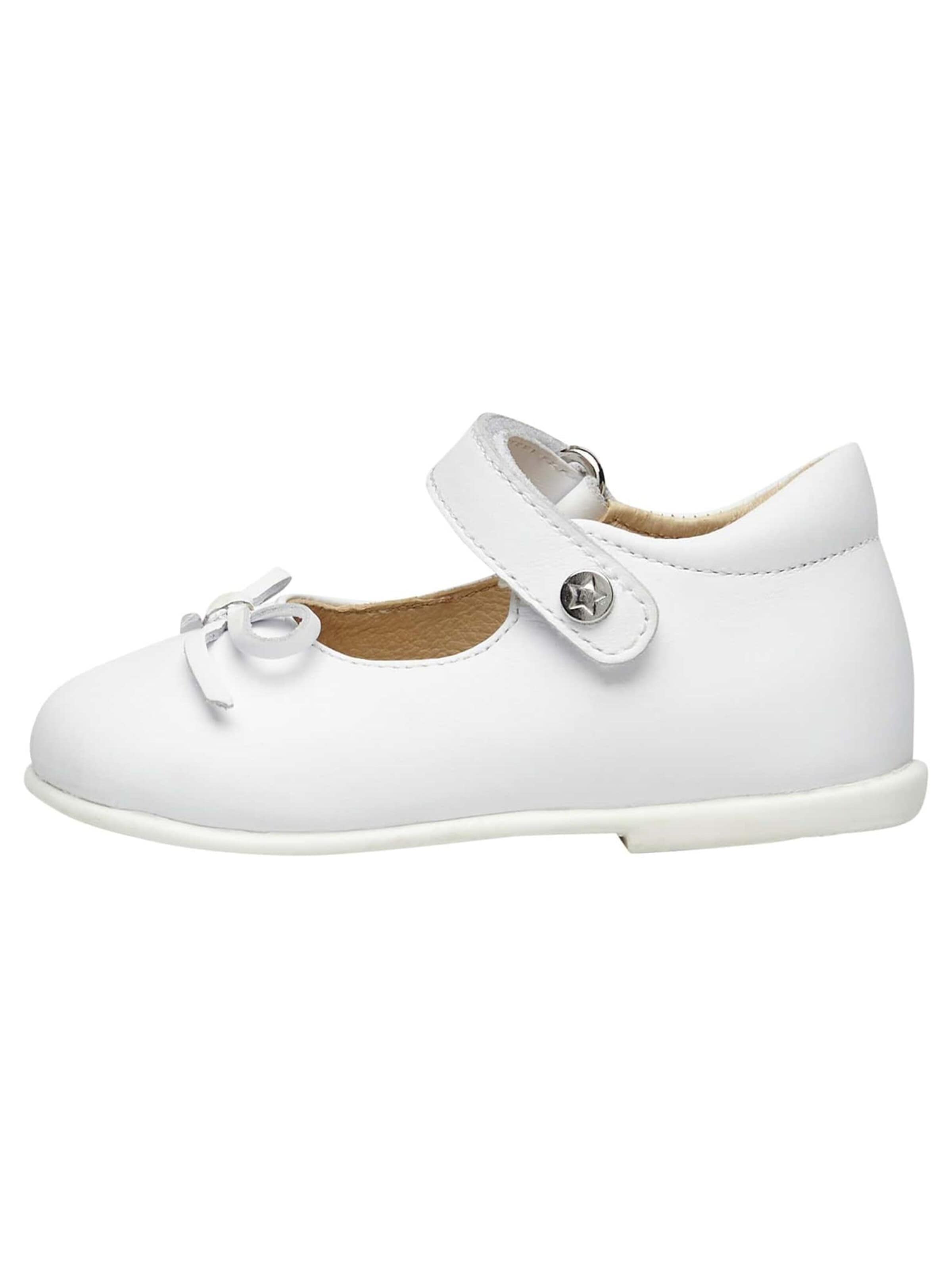 NATURINO Ballerina 'BALLET' in White: front