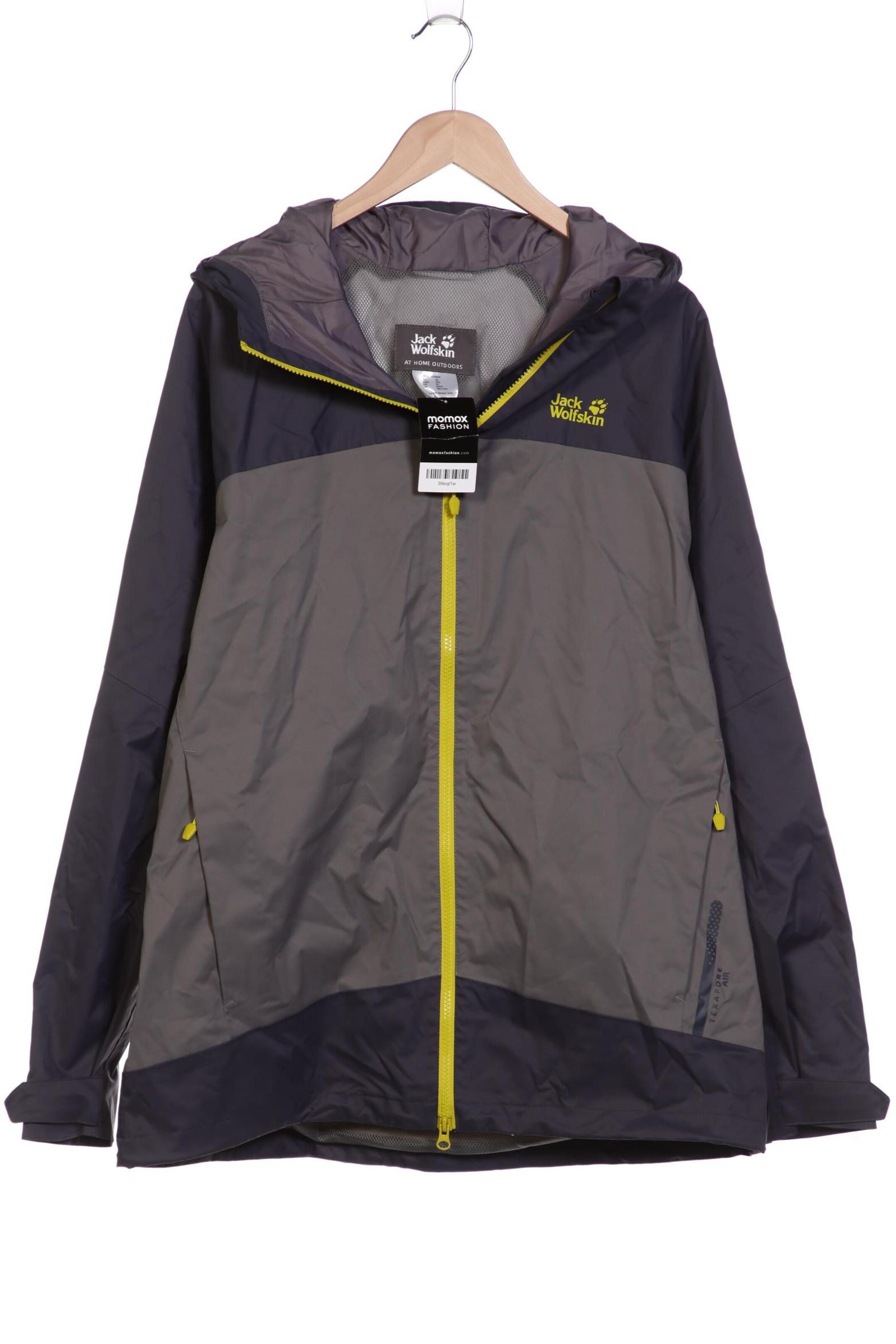 JACK WOLFSKIN Jacke XL in Grau: Vorderseite