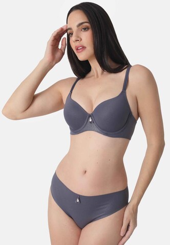 Soutien-gorge 'SPARKLING LIGHT' sassa en bleu : devant