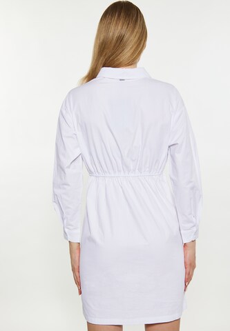 DreiMaster Klassik Платье-рубашка в Белый
