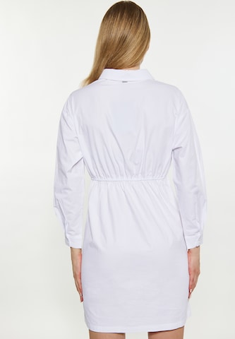 Robe-chemise DreiMaster Klassik en blanc