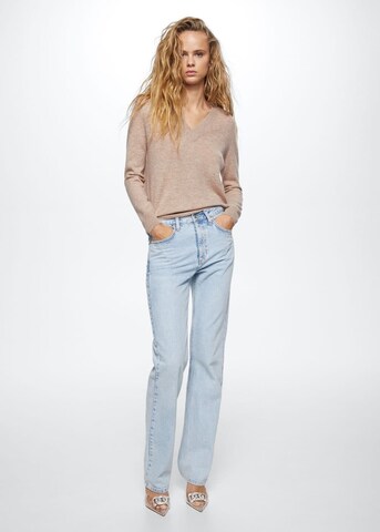 MANGO Pullover 'Maudy' in Beige