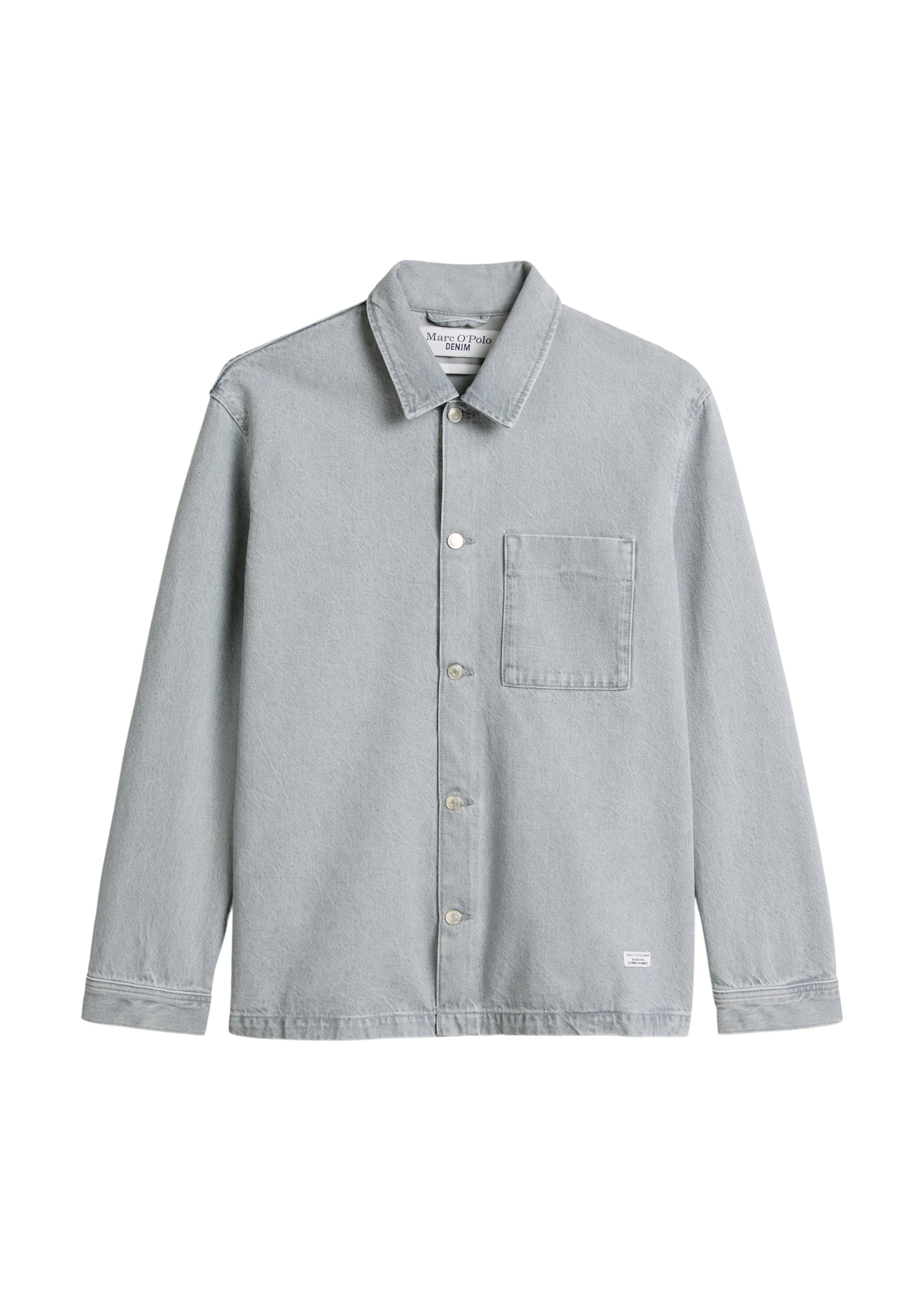 Veste mi-saison Marc O'Polo DENIM en gris : devant