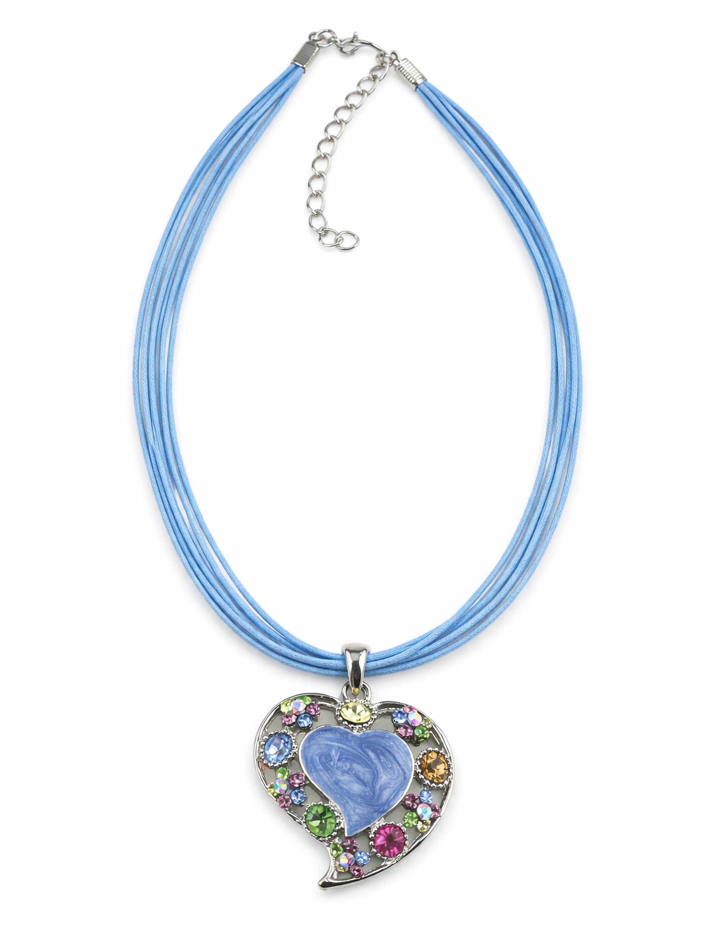 COLLEZIONE ALESSANDRO Necklace 'Barcelona' in Blue
