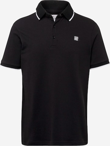 BURTON MENSWEAR LONDON Poloshirt in Schwarz: predná strana