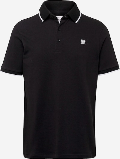 Tricou BURTON MENSWEAR LONDON pe negru / alb, Vizualizare produs