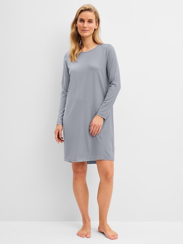 Camicia da notte 'DEEPSLEEPWEAR Warming' di CALIDA in grigio