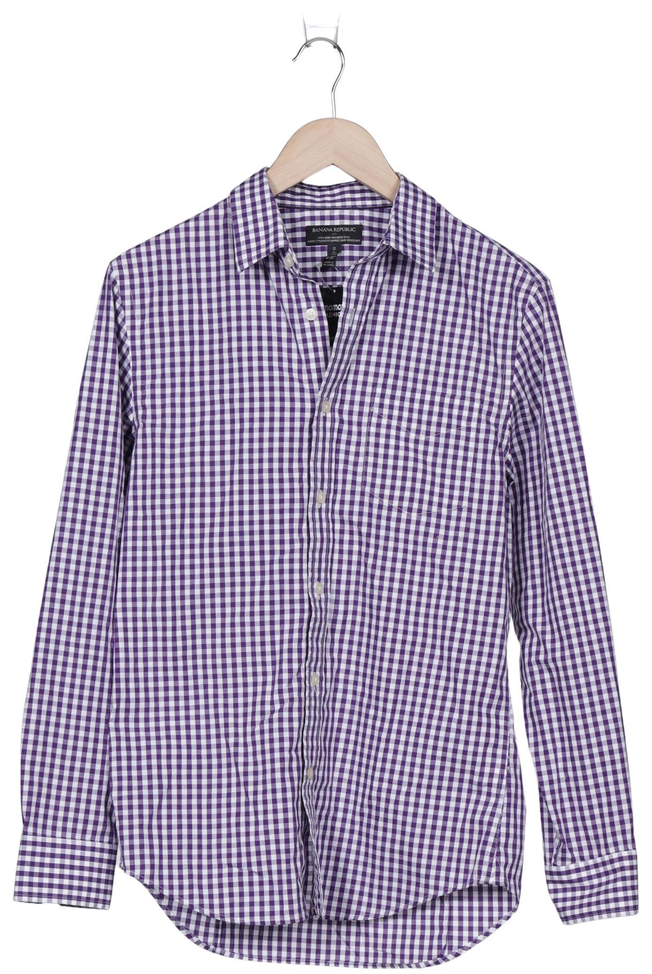 Banana Republic Hemd S in Lila: Vorderseite