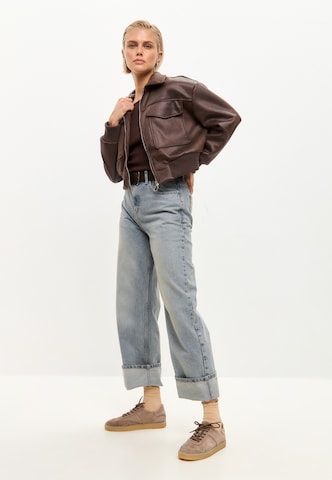 CESARE GASPARI Platform trainers in Brown