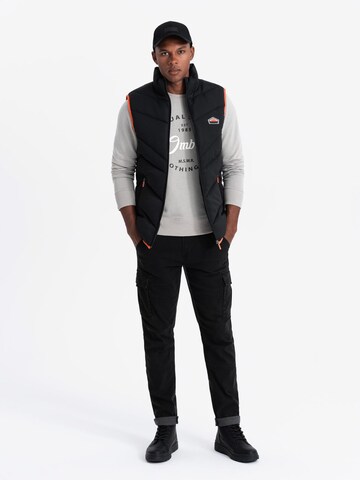 Ombre Bodywarmer in Zwart