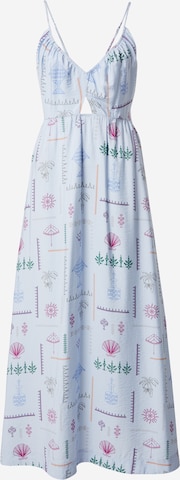 mėlyna OBJECT Suknelė 'OBJHAILEY': priekis