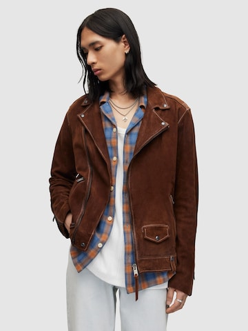 AllSaints Tussenjas 'MILO' in Bruin: voorkant