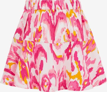 WE Fashion Regular Skirt in Pink: front