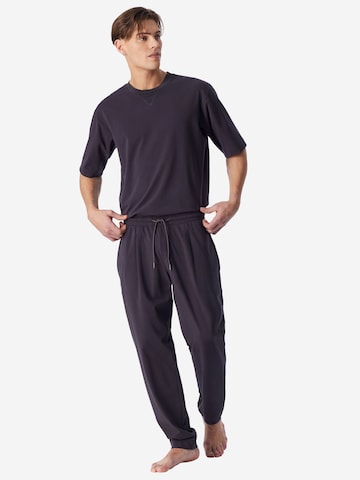 Pantalon de pyjama ' Mix Relax ' SCHIESSER en gris