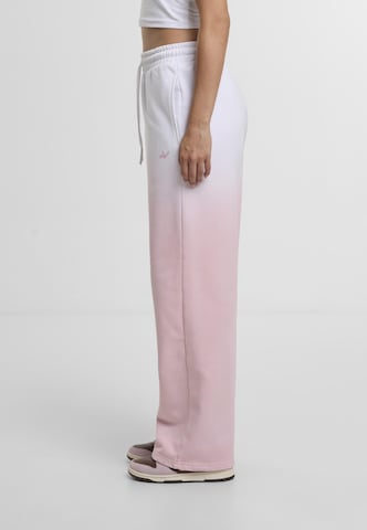 Wide Leg Pantalon DEF en blanc