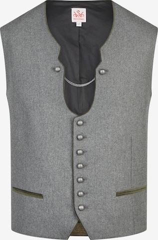 Gilet folklorique SPIETH & WENSKY en gris : devant