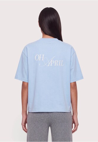 OH APRIL T-Shirt 'Ella' in Blau: Vorderseite