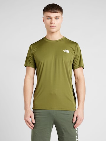 Maglia funzionale 'Reaxion' di THE NORTH FACE in verde