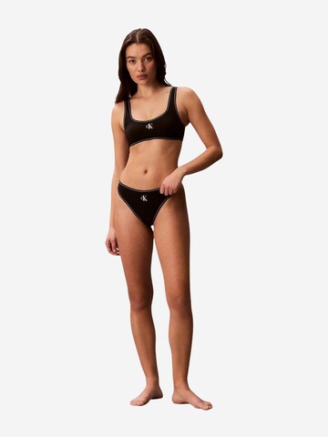 Classico Bikini 'BRALETTE LV00Q61100' di Calvin Klein Jeans in nero