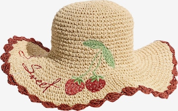 love & roses Шляпа в Бежевый: спереди