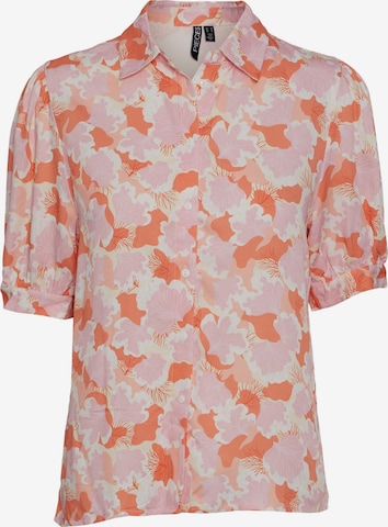 PIECES Blouse 'Kasey' in Roze: voorkant