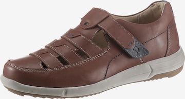 JOSEF SEIBEL Lace-Up Shoes in Brown: front