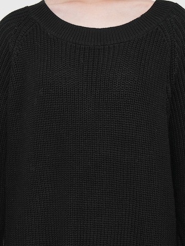 Noisy May Curve Knit dress 'NMSIESTA' in Black