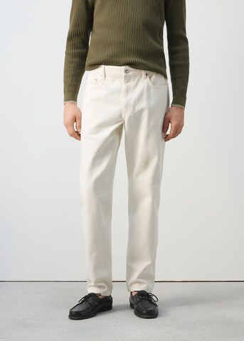 MANGO MAN Regular Jeans 'Bob' in White