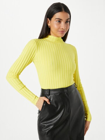 mbym - Pullover 'Magen' em amarelo: frente