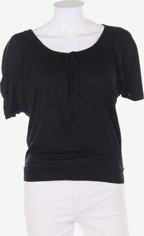 MANGO Batwing-Shirt XS in Schwarz: predná strana