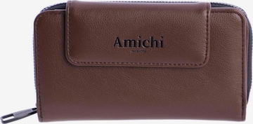 Amichi - Cartera en marrón: frente