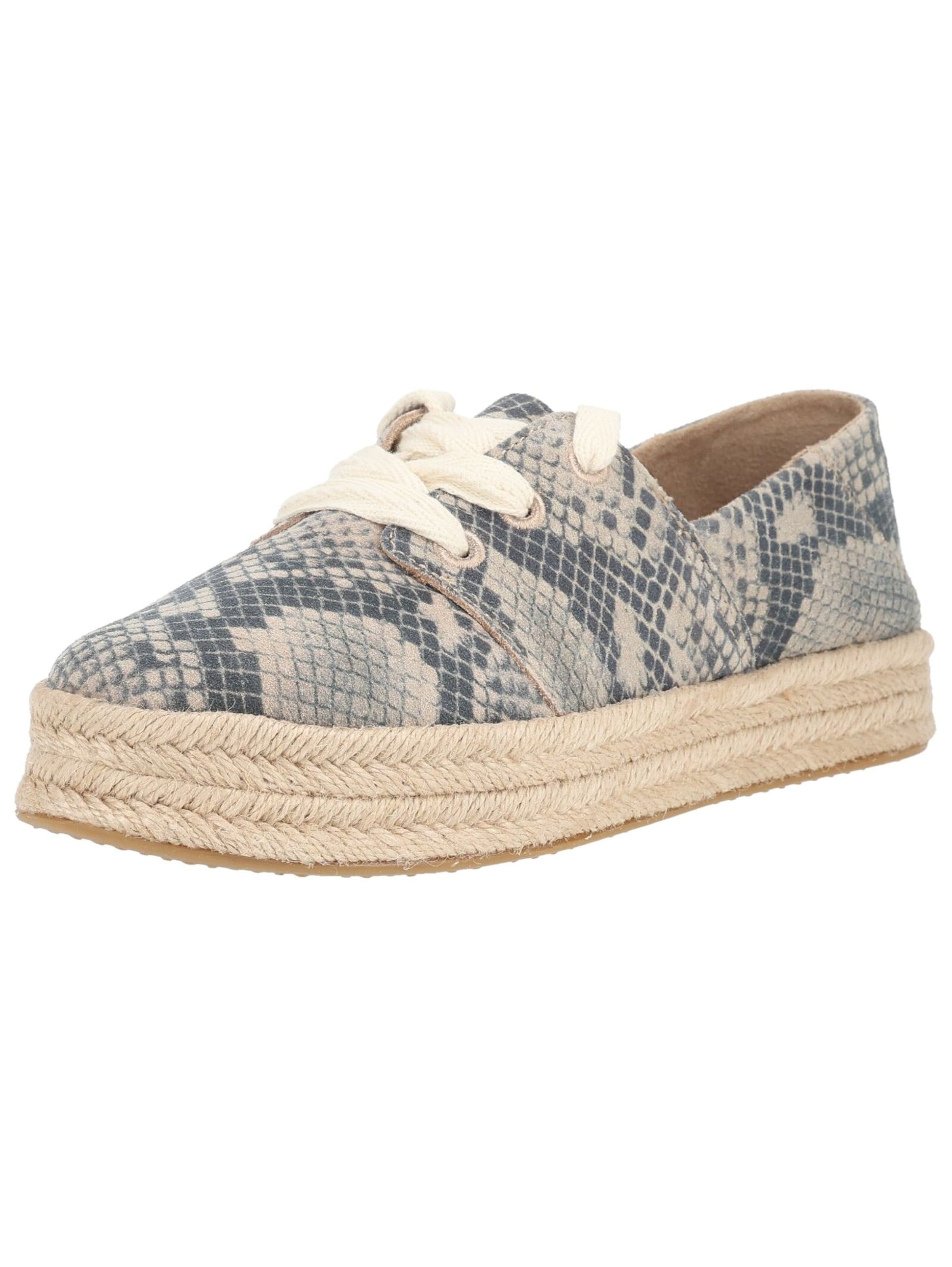 Espadrilles TOMS en gris : devant