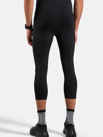 ODLO Slim fit Sports trousers 'ESSENTIAL' in Black