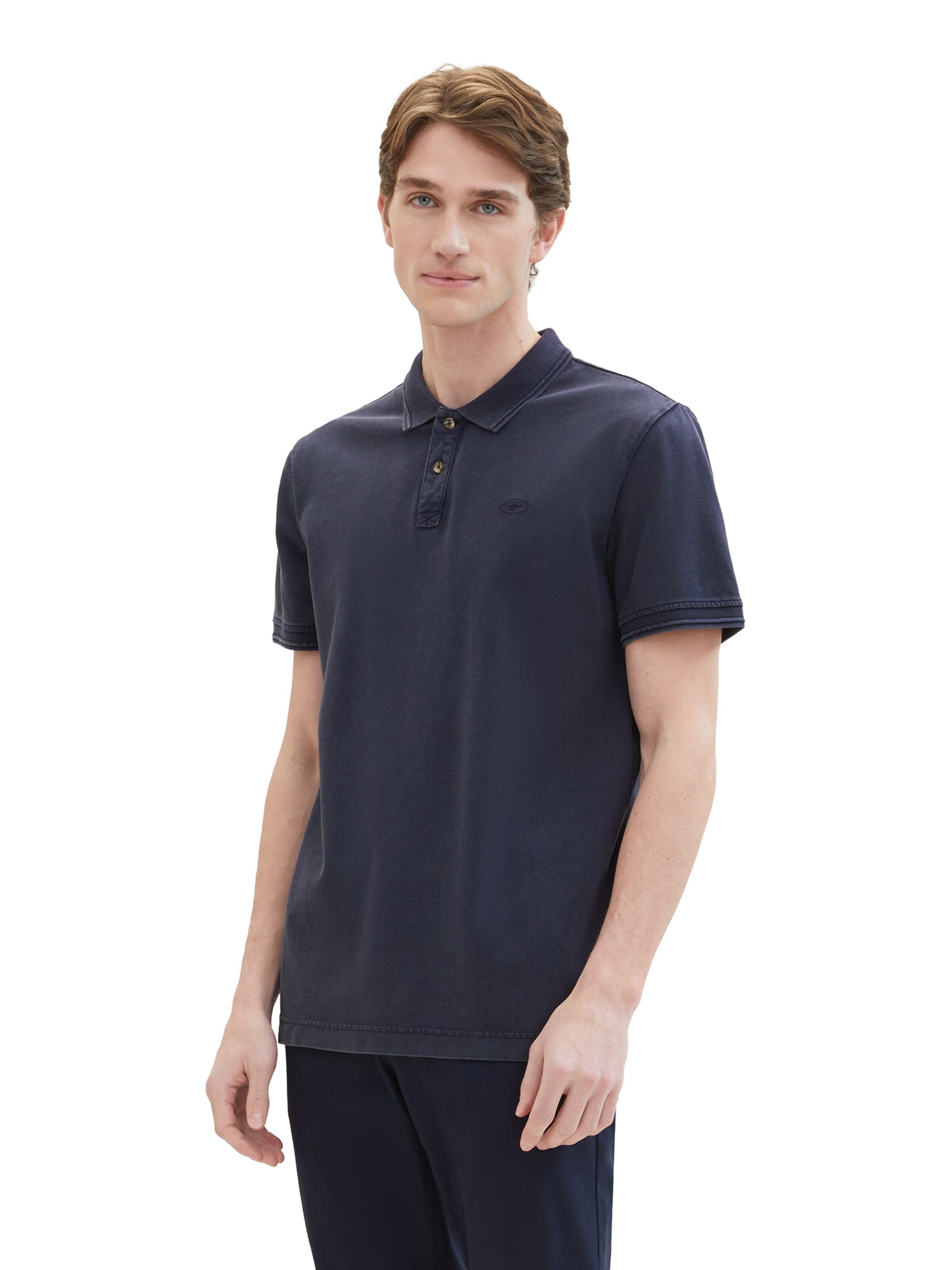 TOM TAILOR Shirt in Blauw: voorkant