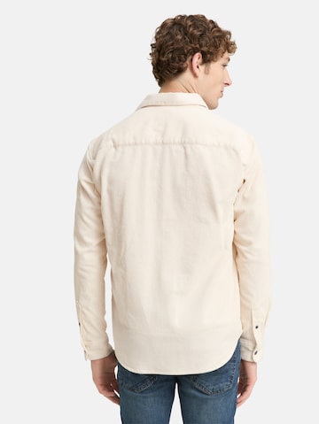 TOM TAILOR DENIM Comfort fit Overhemd in Wit