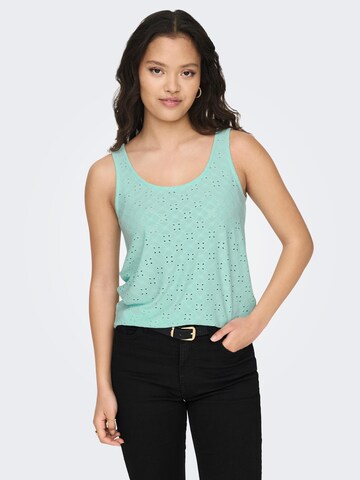 JDY Top 'CATHINKA' in Green: front