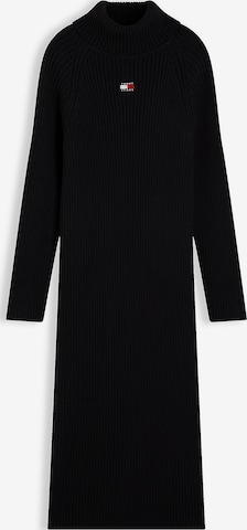 Abito in maglia di Tommy Jeans in nero: frontale