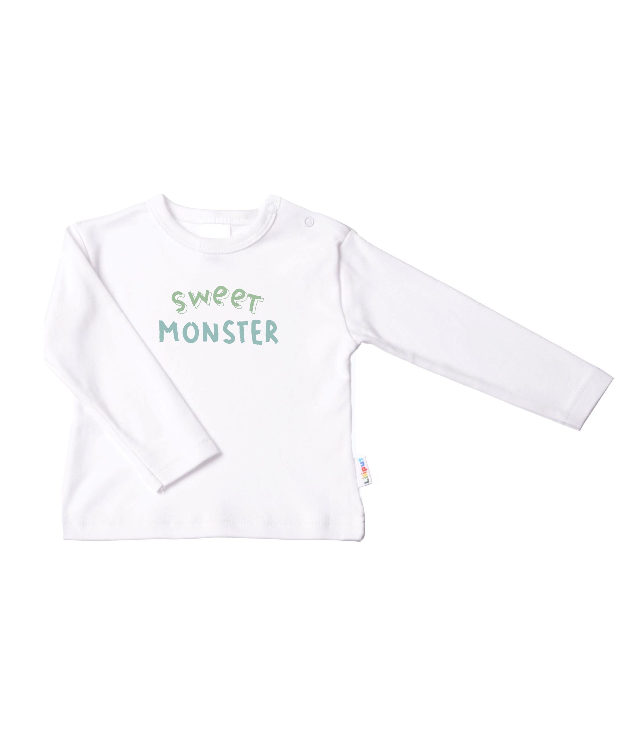 LILIPUT Shirt 'Sweet Monster' in White: front
