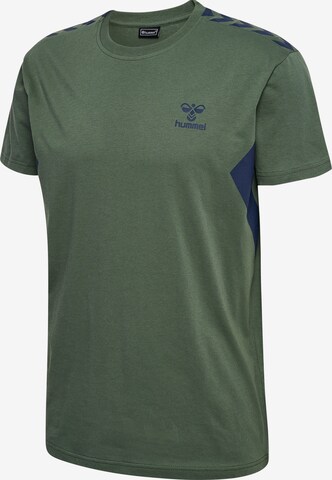 Hummel Λειτουργικό μπλουζάκι 'Staltic' σε πράσινο